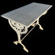 Bistro table from the 1900s France.