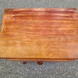 Art Deco bedside table in solid wood 1960