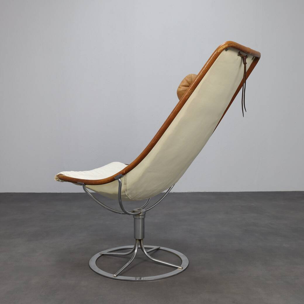 Fauteuil pivotant « Jetson » de Bruno Mathsson pour DUX, années 1970