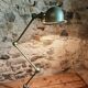 Lampe industrielle vintage Jieldé à 3 bras verte – Lampe de travail française réglable B22