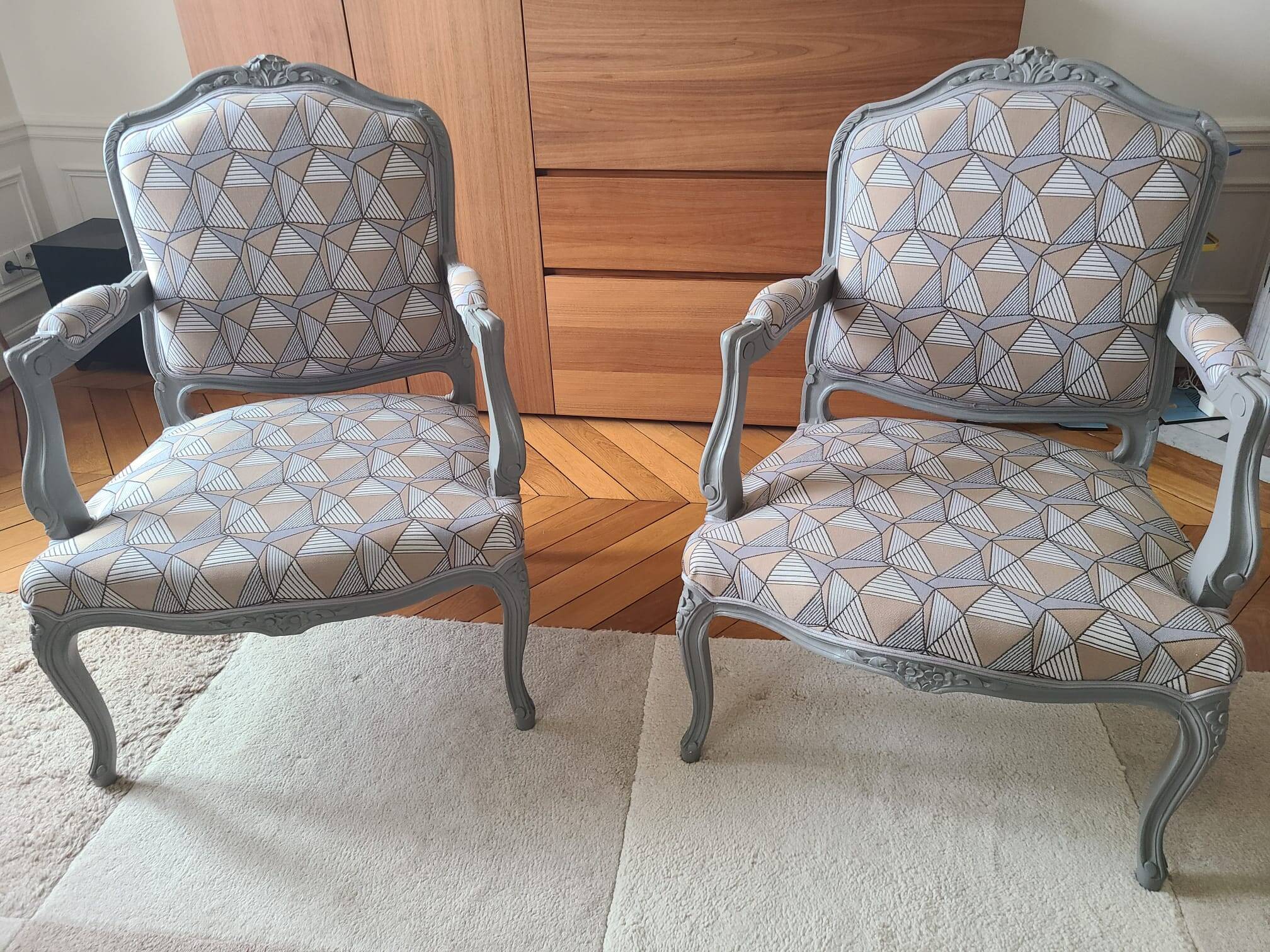 Louis XV armchairs