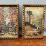 Pair of paintings