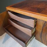 Walnut bramble sideboard Biltrite Canada 1970