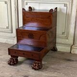 Escalier de bibliothèque Regency, Angleterre vers 1800