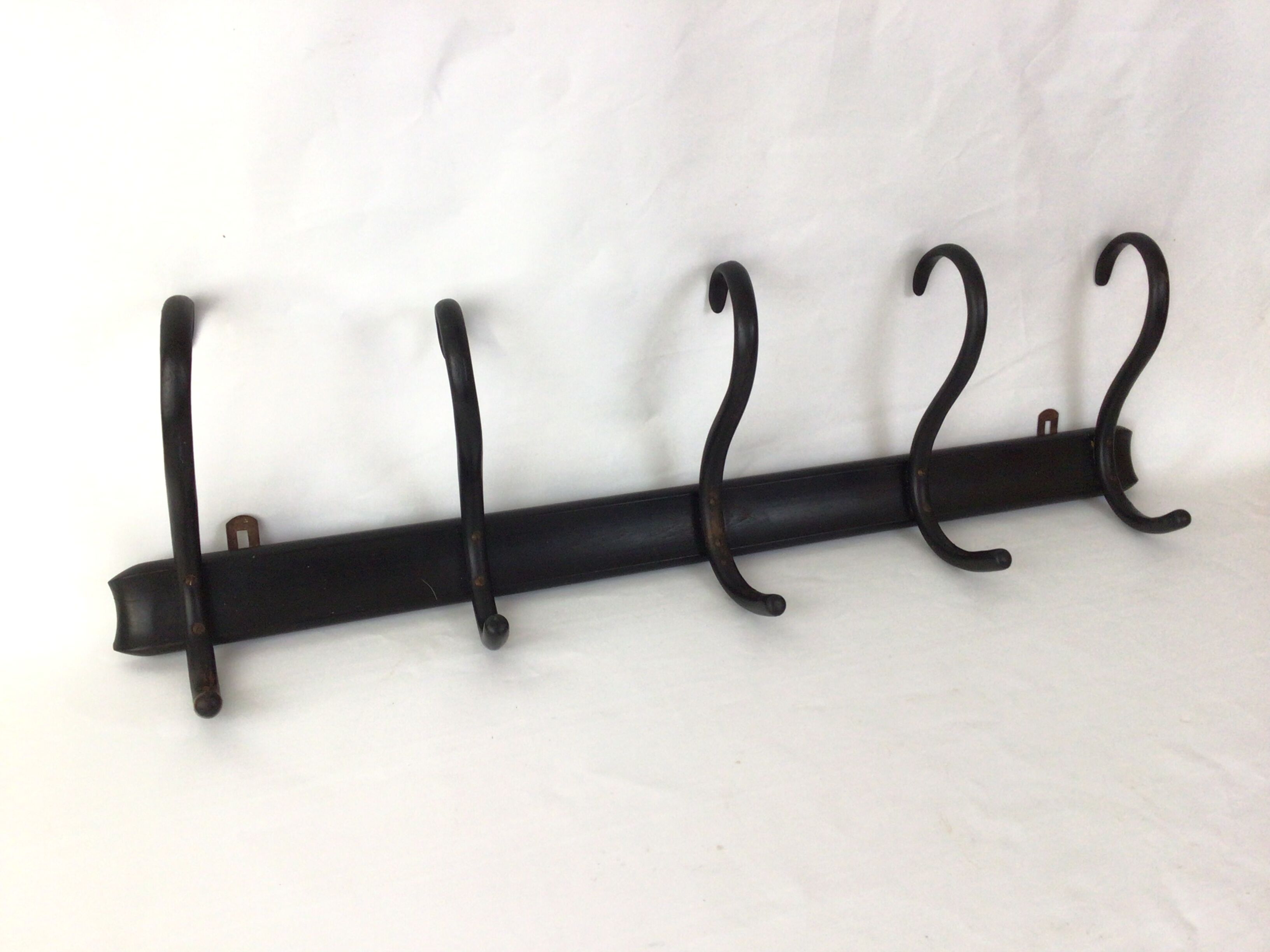 Porte manteaux 5 patères bois Thonet