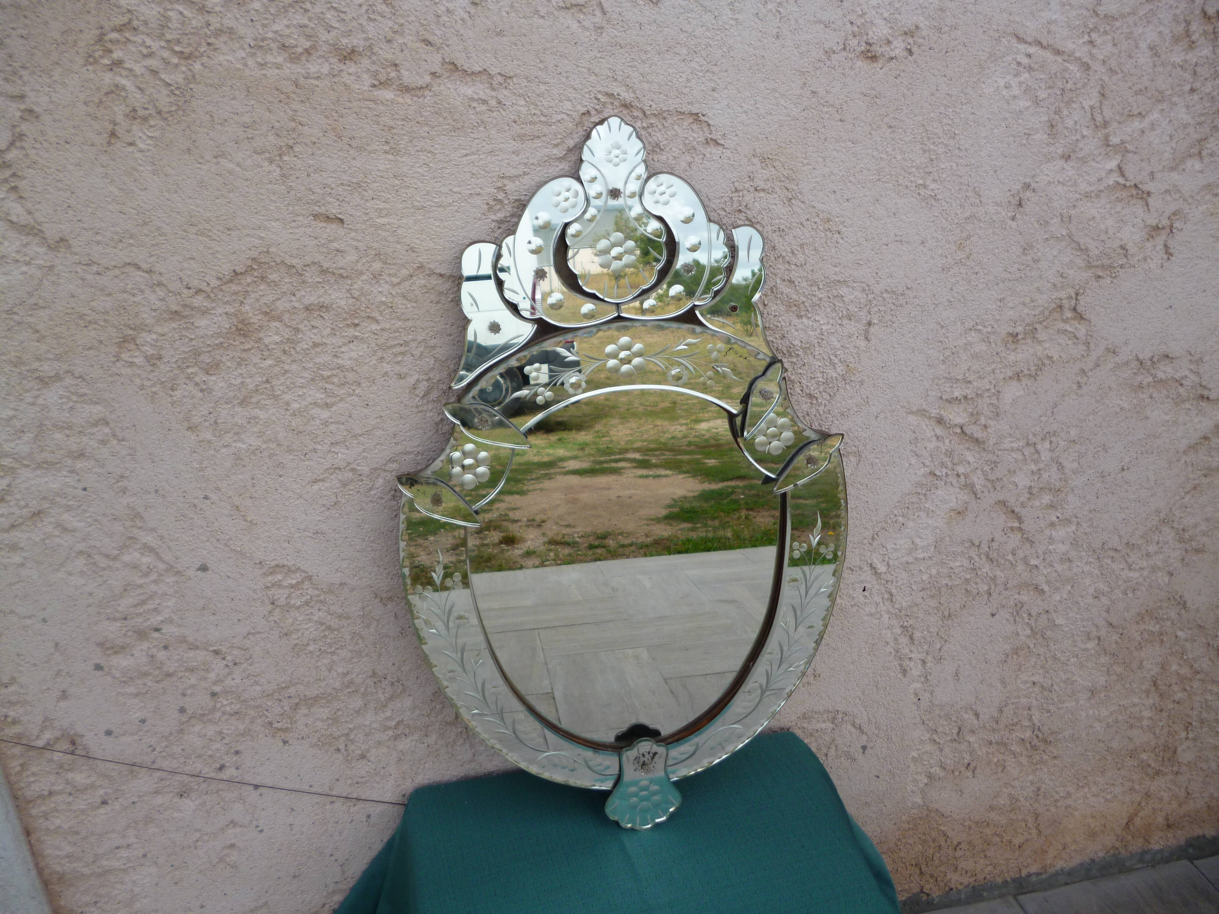 Mirror of venice XX ems 45x75cm