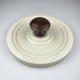 Wooden coat rack in Art Deco style, Italy, 1960s