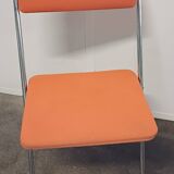 FRAMAR orange folding chair