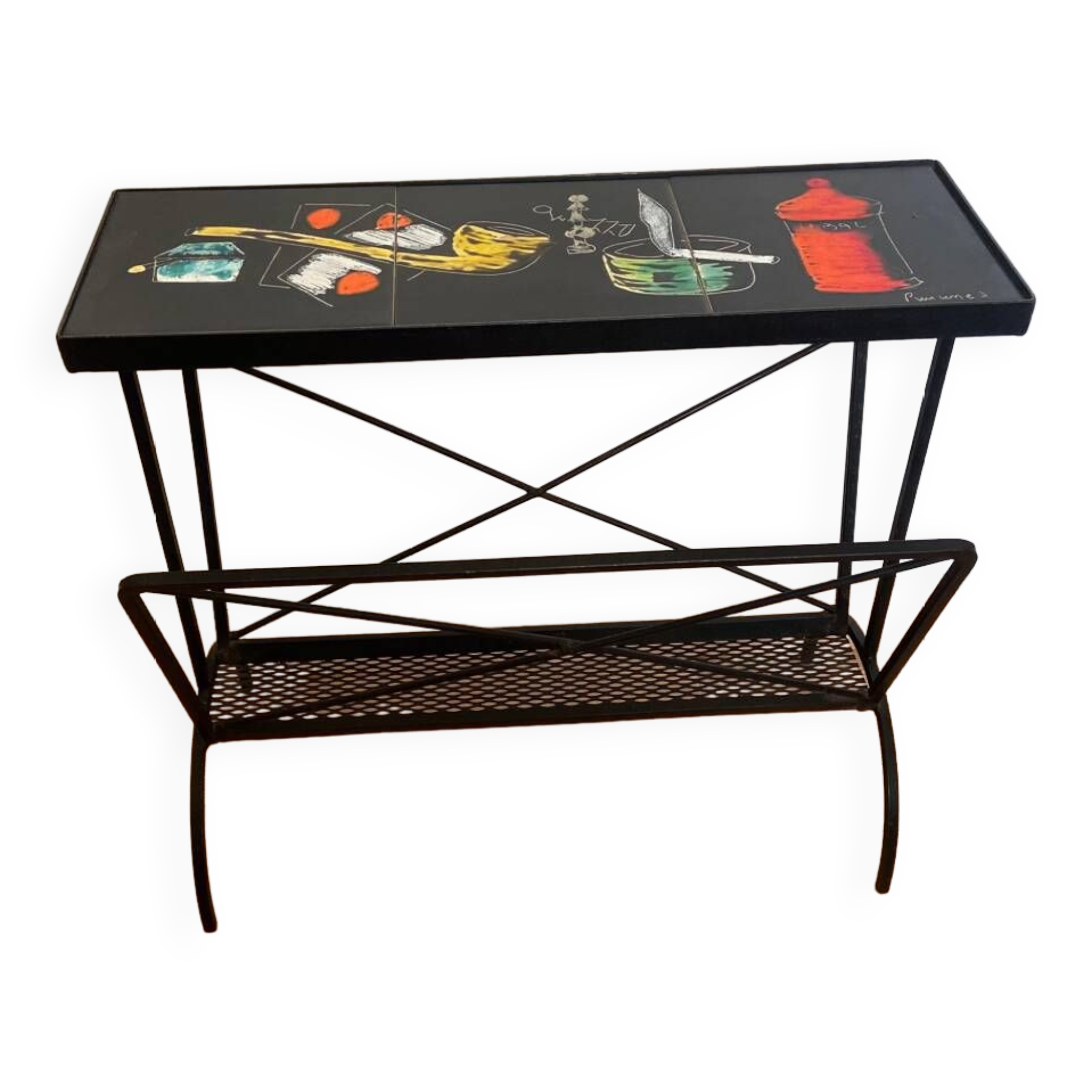 Vintage magazine rack