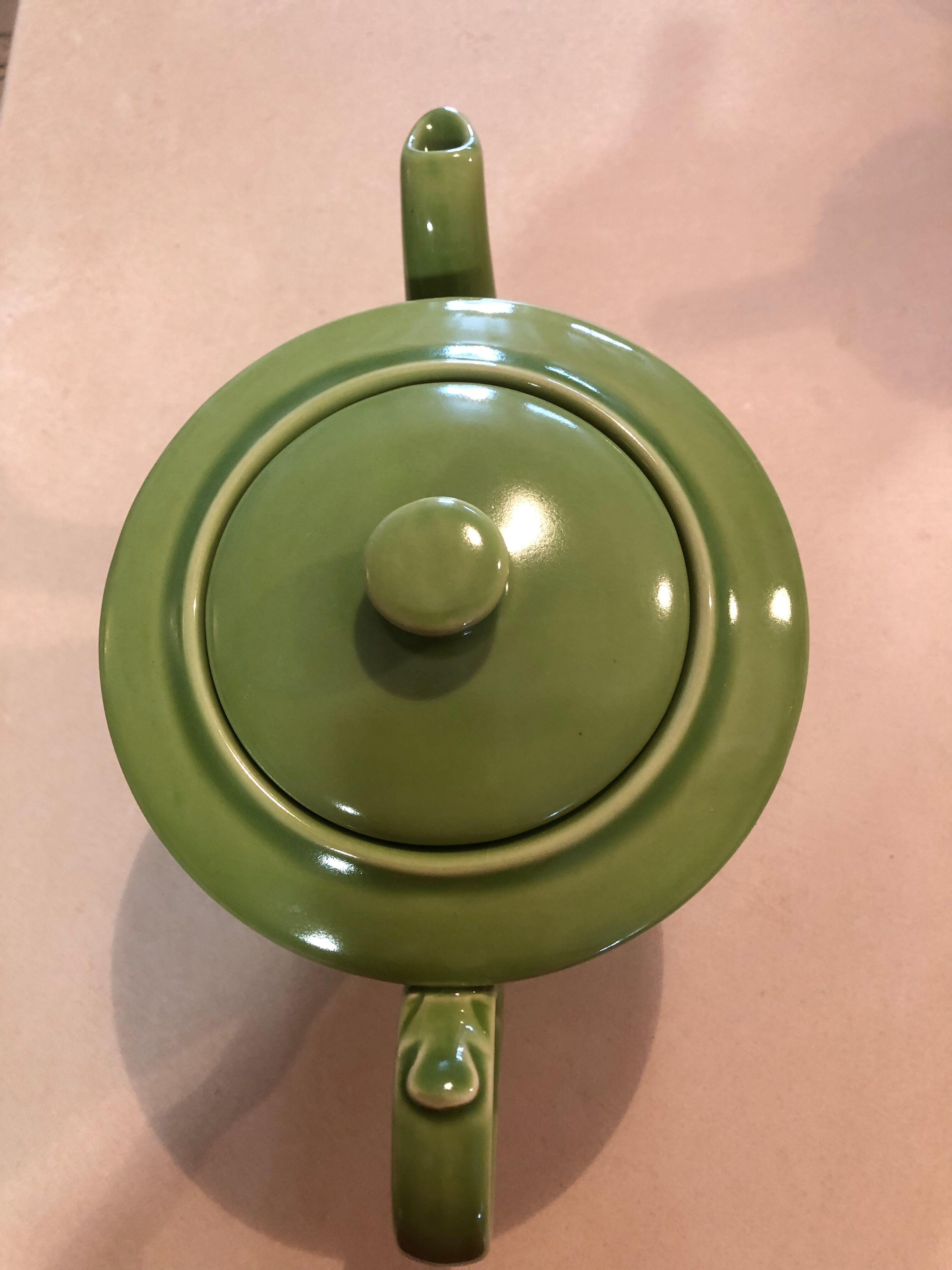 Vintage porcelain teapot