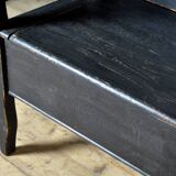 Banc ancien en pin, années 1900