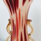 Vase verre tacheté verrerie de Scailmont début 20e