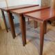 Scandinavian vintage gigognes tables