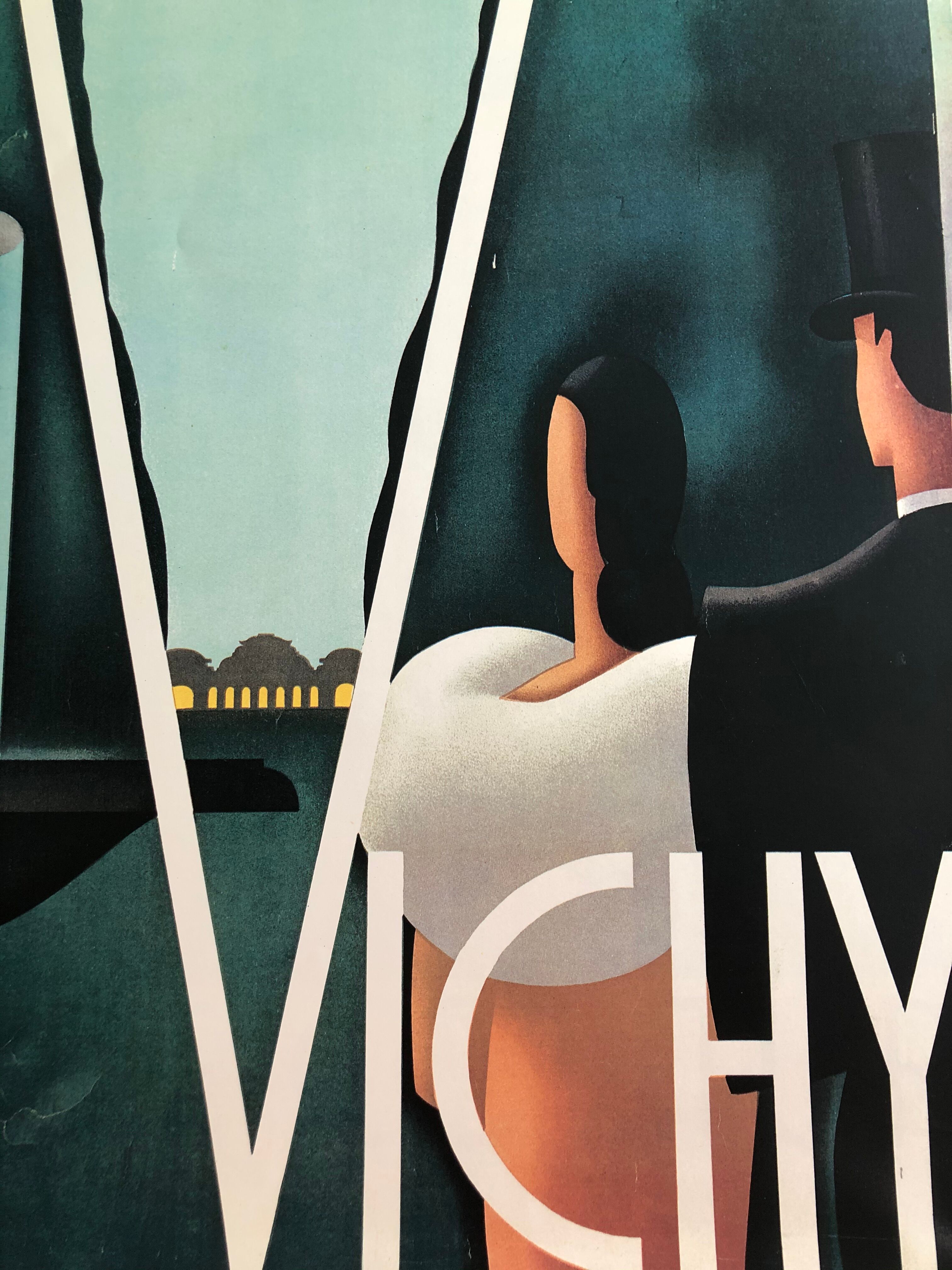CHOU, Poster Paris Lyon Marseille Vichy