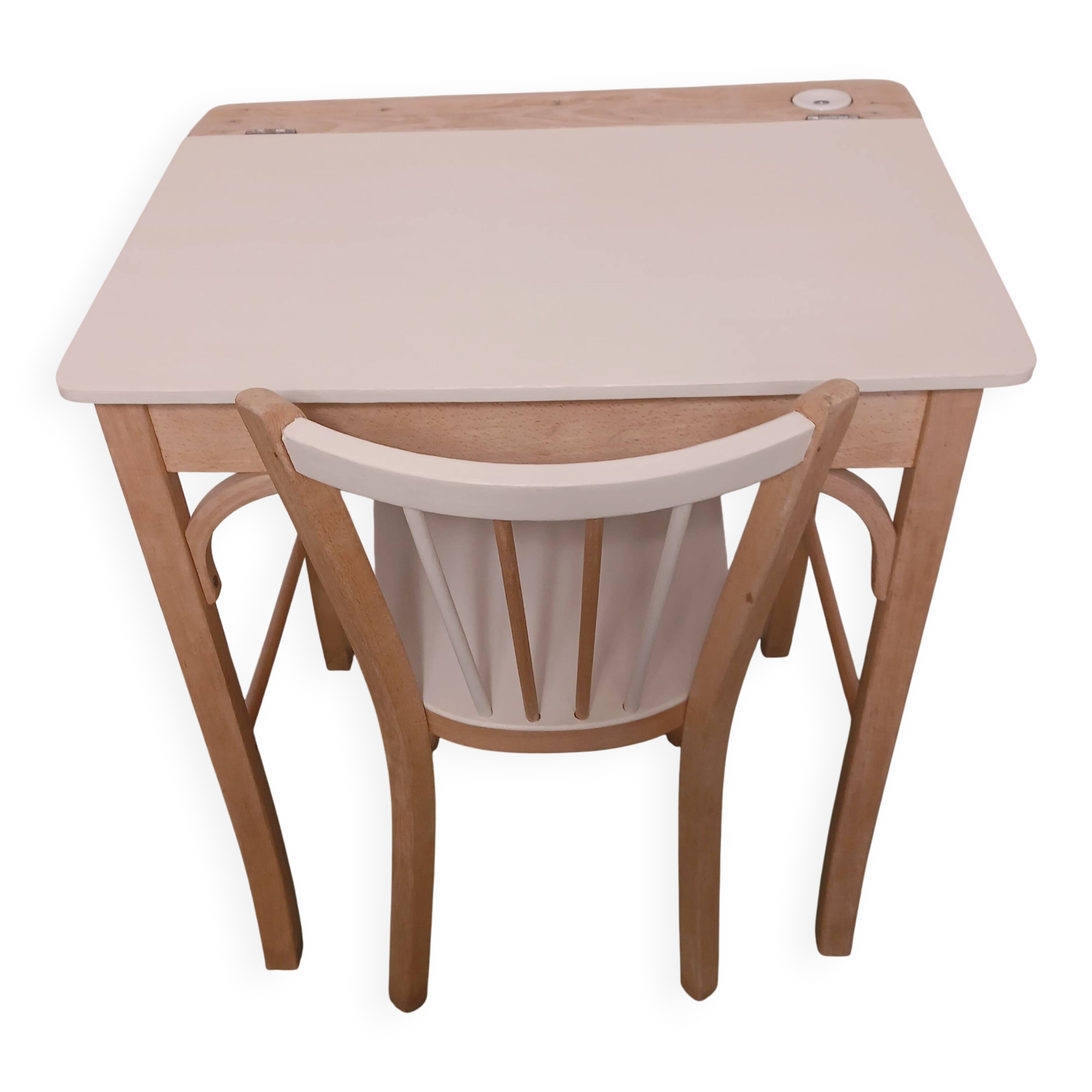 Ensemble bureau et chaise enfant baumann