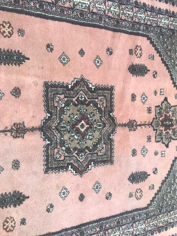 Tapis ancien Maroc Rabat fait main, 205X287 cm