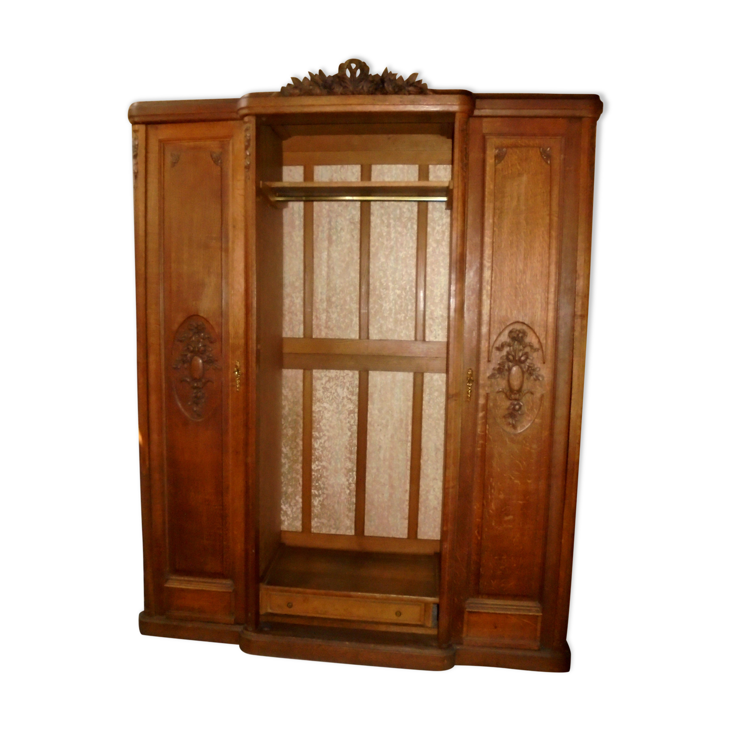 Open wardrobe