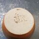 Old Vase SOULAINES DHUYS.  Signed ROYER.  Vase in Enamelled Sandstone.  Color Brown Beige Diameter at
