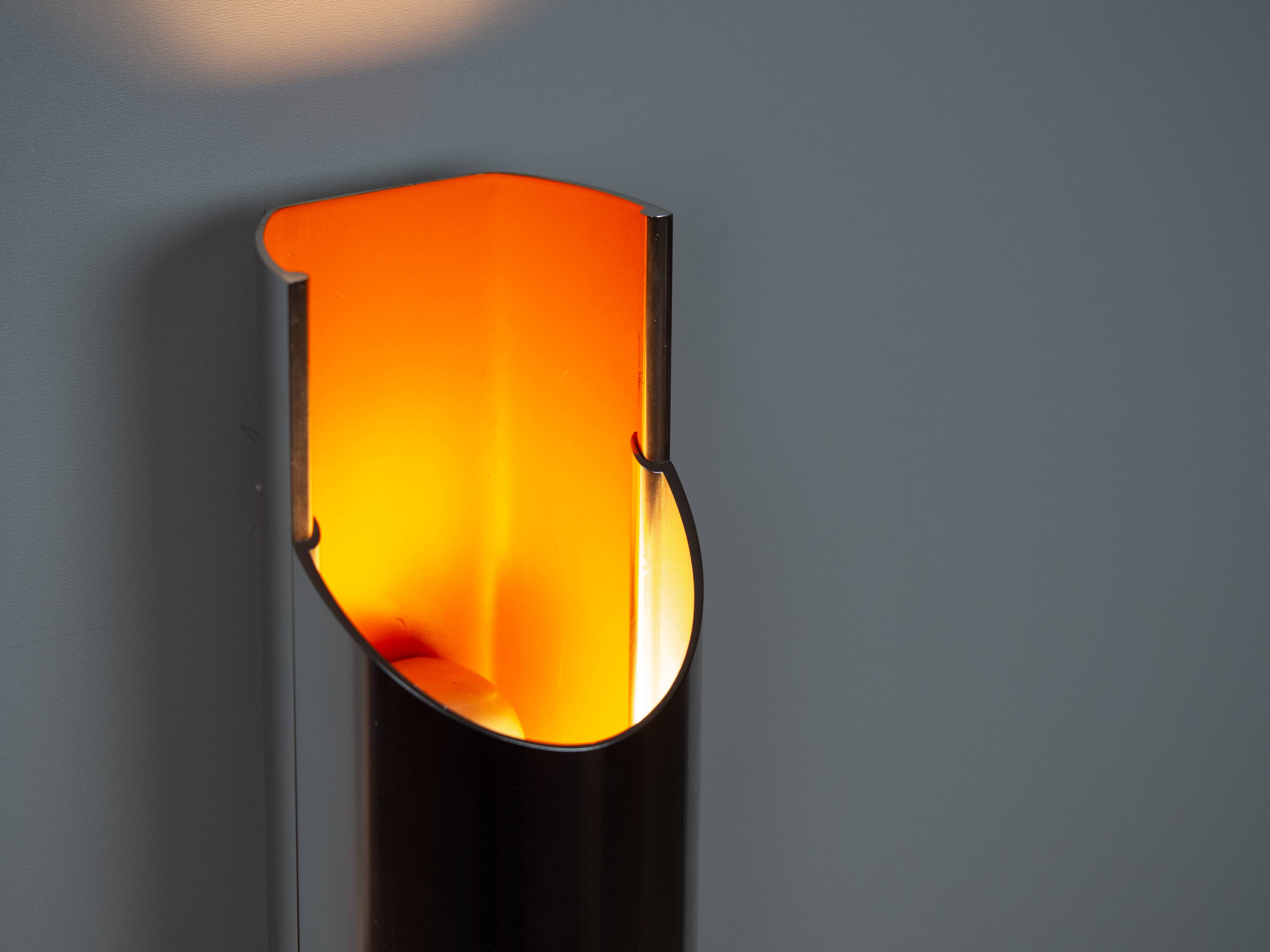 Pair of Danish vintage wall lamps Pandean by Bent Karlby, Lyfa, 1960s