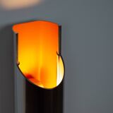 Pair of Danish vintage wall lamps Pandean by Bent Karlby, Lyfa, 1960s