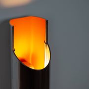 Pair of vintage Danish wall sconces Pandean by Bent Karlby, Lyfa, 1960s