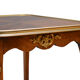Mahogany and rosewood table