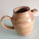 Beige pitcher in glazed ceramic from Salins vintage 60s-70s