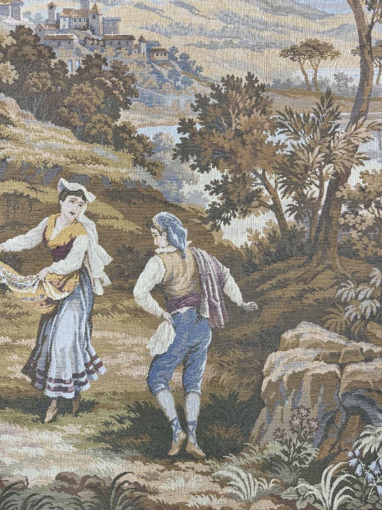 Tapisserie murale de type Gobelins, XXe Siècle
