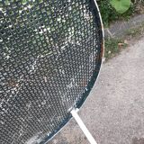 Old wrought iron garden furniture