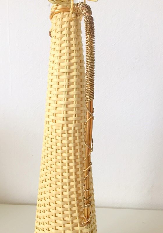 Yellow scoubidou bottle 50/60