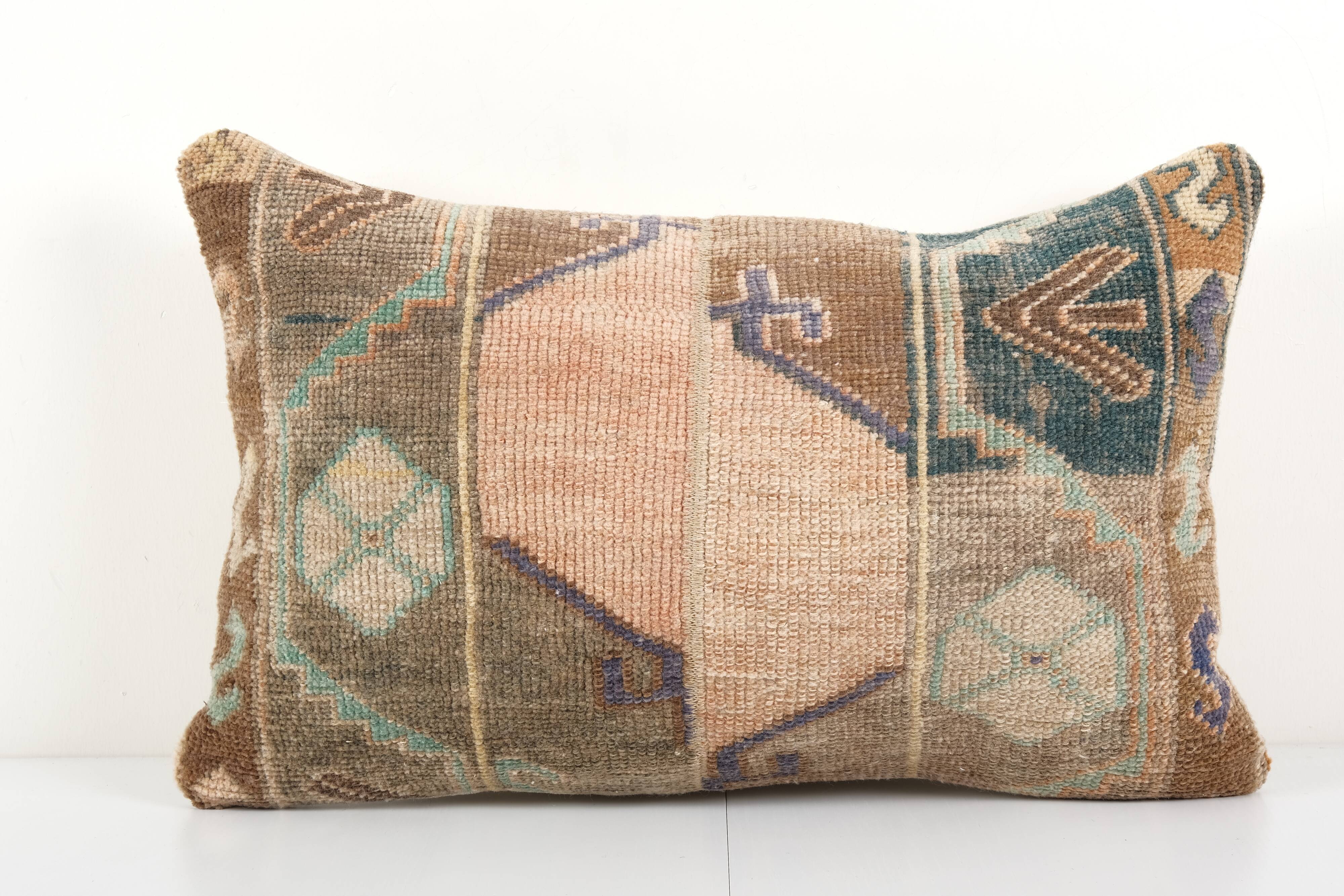 Anatolian bedding rug pillow