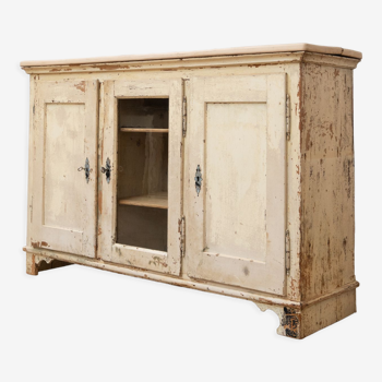 Buffet en bois 3 portes début 20ème