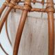 Bamboo and rattan floor lamp 2 fires 60s
