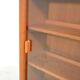 Showcase by CFC Silkeborg 1960s Danish teak Scandinavian display cabin