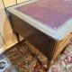 Bureau plat double de style Louis XVI en acajou à 8 pieds