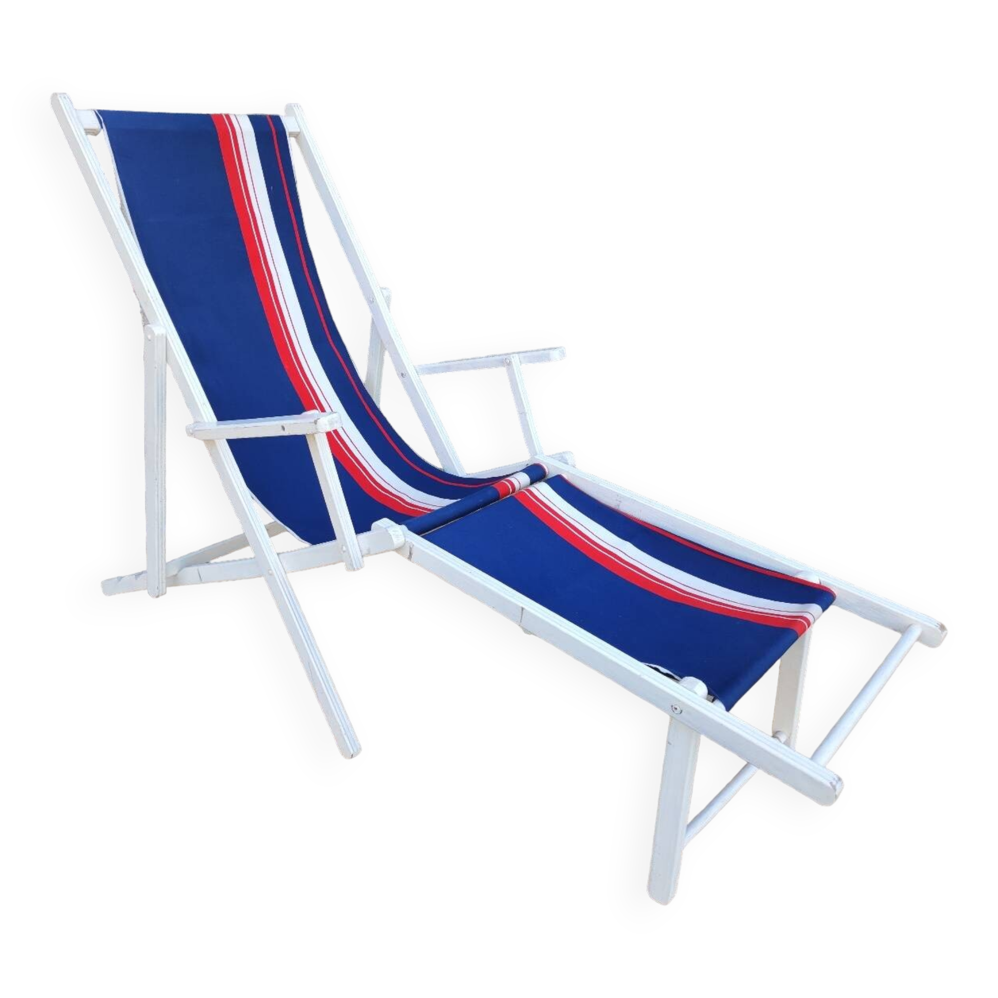 Vintage garden deck chair
