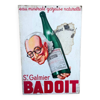 St Galmier Badoit Poster