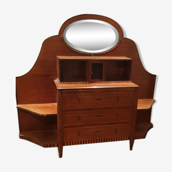 Marquetry dressing table