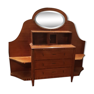 Marquetry dressing table