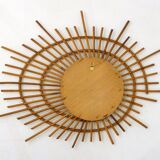 Ortf rattan sun mirror
