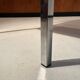 Table basse en acier et teck, 1970
