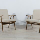 2 mid-century czechoslovak armchairs from ton, 1960s, set of 2
