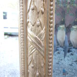 Miroir d époque XIXe en bois doré a la feuille d'or 140x195cm