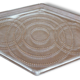 Small hexagonal dish