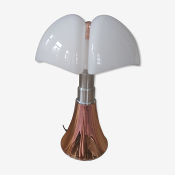 Lampe Pipistrello pour Martinelli Luce par Gae Alenti, grand modèle version cuivre, LED