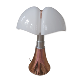 Pipistrello lamp for Martinelli Luce by Gae Alenti, large model copper version, LED