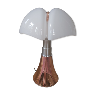 Lampe Pipistrello pour Martinelli Luce par Gae Alenti, grand modèle version cuivre, LED