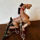 Wooden puppet horse