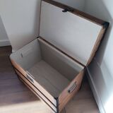 Old domed travel trunk