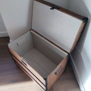 Old domed travel trunk